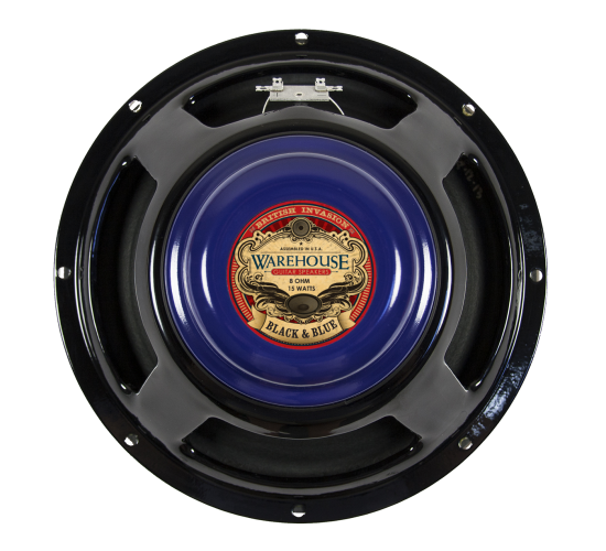 12" Black & Blue alnico - 15 Watts